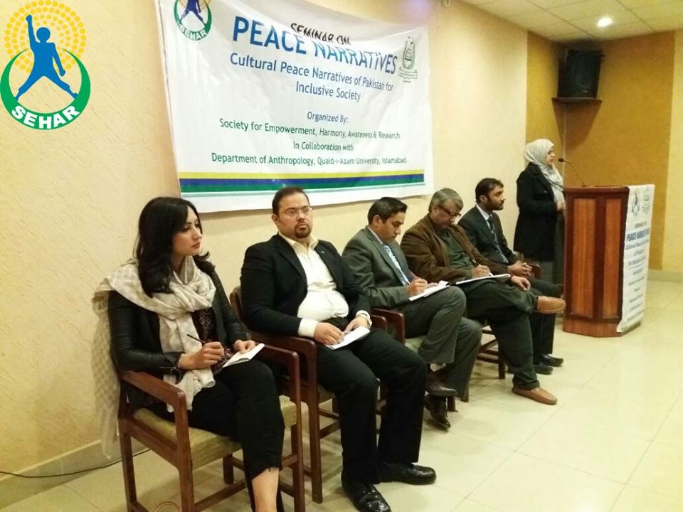 Cultural Peace Narratives of Pakistan for Inclusive Society at Quaid-e- Azam University, Islamabad, Pakistan